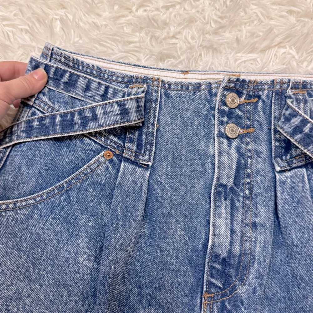 Abercrombie & Fitch Blue Mini Skirt Casual
